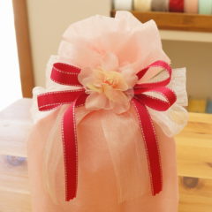 不織布ラッピングプラン　オプション造花